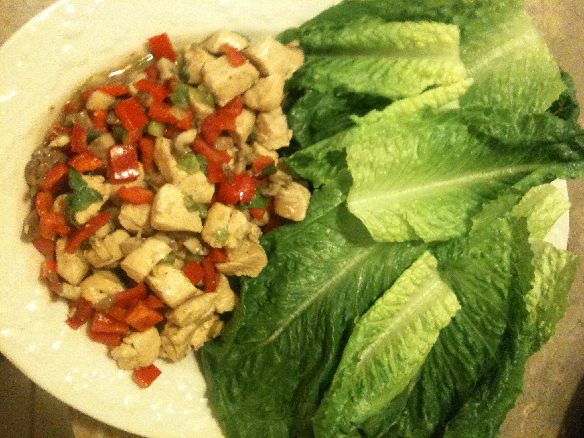 *Food Blog Of The Day*  BBQ Chinese Chicken Lettuce Wraps
