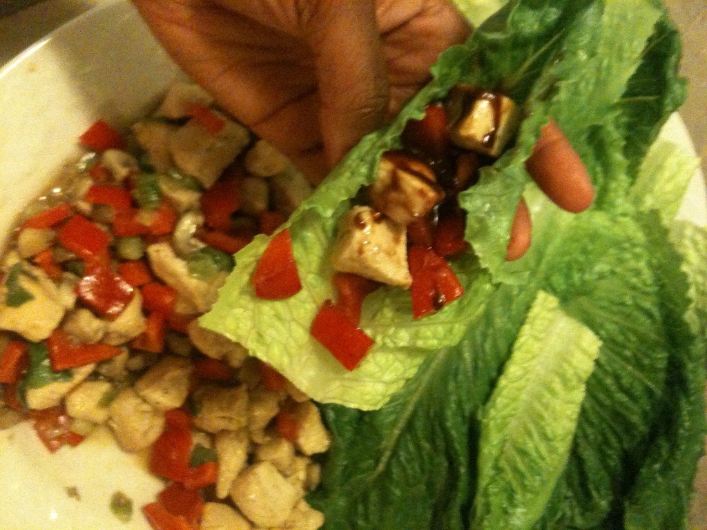 *Food Blog Of The Day*  BBQ Chinese Chicken Lettuce Wraps