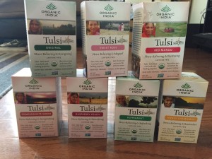 Organic India Tulsi teas