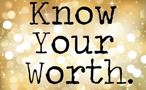 Know-your-worth blogger